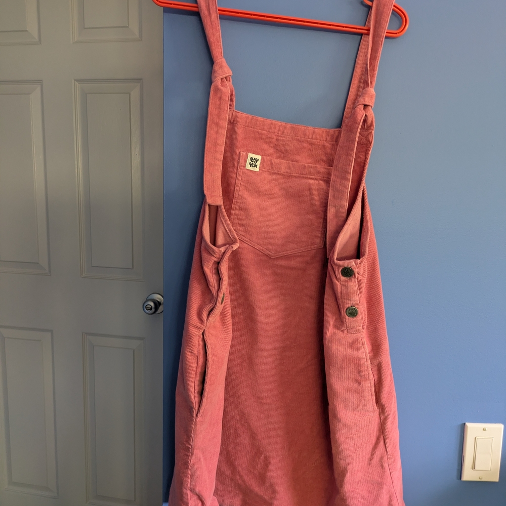 Lucy & Yak Pink Corduroy Dress